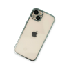 BFS  iPhone 13 Kılıf Razer Lensli Silikon - Yeşil