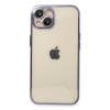 BFS  iPhone 13 Kılıf Razer Lensli Silikon - Mor