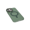 BFS  iPhone 14 Pro Kılıf Lodos Magneticsafe Mat Kapak - Köknar Yeşili