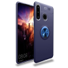 BFS  Huawei Y6P Kılıf Range Yüzüklü Silikon - Mavi