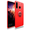 BFS  Huawei Y6P Kılıf Range Yüzüklü Silikon - Kırmızı