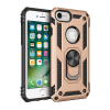 BFS  iPhone 7 Kılıf Sofya Yüzüklü Silikon Kapak - Gold