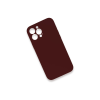 BFS  iPhone 13 Pro Max Kılıf Lansman Legant Silikon - Bordo