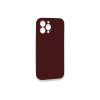 BFS  iPhone 13 Pro Max Kılıf Lansman Legant Silikon - Bordo