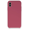 BFS  iPhone X Kılıf Lansman Legant Silikon - Fuşya