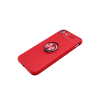 BFS  iPhone 7 Kılıf Range Yüzüklü Silikon - Kırmızı