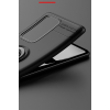 BFS  Huawei P40 Pro Kılıf Range Yüzüklü Silikon - Siyah
