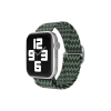 BFS  Apple Watch 38mm Star Kordon - Zigzag Yeşil-Siyah