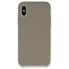 BFS  iPhone XS Max Kılıf Lansman Legant Silikon - Bej
