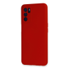 BFS  Oppo A16 Kılıf Nano içi Kadife Silikon - Kırmızı