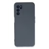 BFS  Oppo A16 Kılıf Nano içi Kadife Silikon - Gri