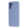 BFS  Oppo A16 Kılıf Nano içi Kadife Silikon - Lila