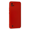 BFS  Realme C11 2021 Kılıf Nano içi Kadife Silikon - Kırmızı