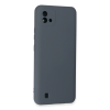 BFS  Realme C11 2021 Kılıf Nano içi Kadife Silikon - Gri
