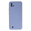 BFS  Realme C11 2021 Kılıf Nano içi Kadife Silikon - Lila