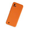 BFS  Realme C11 2021 Kılıf Nano içi Kadife Silikon - Turuncu