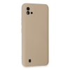 BFS  Realme C11 2021 Kılıf Nano içi Kadife Silikon - Pudra
