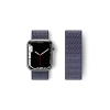 BFS  Apple Watch 42mm Hasırlı Cırtcırtlı Kordon - Lacivert