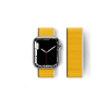 BFS  Apple Watch 42mm Hasırlı Cırtcırtlı Kordon - Sarı