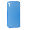 BFS  iPhone XR Kılıf PP Ultra İnce Kapak - Mavi