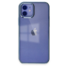 BFS  iPhone 12 Kılıf Element Silikon - Mavi