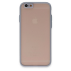 BFS  iPhone 6 Kılıf Montreal Silikon Kapak - Gri
