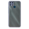 BFS  Realme C25 Kılıf Montreal Silikon Kapak - Gri