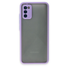 BFS  Samsung Galaxy A02S Kılıf Montreal Silikon Kapak - Mor