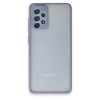 BFS  Samsung Galaxy A72 Kılıf Montreal Silikon Kapak - Gri