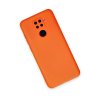 BFS  Xiaomi Redmi Note 9 Kılıf Nano içi Kadife Silikon - Turuncu