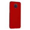 BFS  Xiaomi Redmi Note 9 Pro Kılıf Nano içi Kadife Silikon - Kırmızı