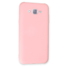 BFS  Samsung Galaxy J7 Kılıf Nano içi Kadife Silikon - Pudra