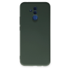 BFS  Huawei Mate 20 Lite Kılıf Nano içi Kadife Silikon - Koyu Yeşil