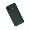 BFS  Huawei P20 Lite Kılıf Nano içi Kadife Silikon - Koyu Yeşil
