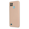 BFS  Realme C21 Kılıf Nano içi Kadife Silikon - Pudra