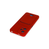 BFS  Xiaomi Redmi Note 12 4G Kılıf Kelvin Kartvizitli Silikon - Kırmızı