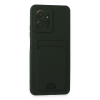 BFS  Xiaomi Redmi Note 12 4G Kılıf Kelvin Kartvizitli Silikon - Koyu Yeşil