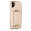BFS  iPhone 12 Kılıf Coco Elit Kapak - Gold