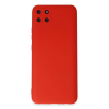 BFS  Realme C11 Kılıf Nano içi Kadife Silikon - Kırmızı