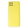 BFS  Realme C11 Kılıf Nano içi Kadife Silikon - Sarı