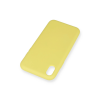 BFS  iPhone XR Kılıf Nano içi Kadife Silikon - Sarı