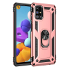 BFS  Samsung Galaxy M51 Kılıf Sofya Yüzüklü Silikon Kapak - Rose