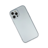 BFS  iPhone 12 Pro Max Kılıf Nano içi Kadife Silikon - Sky Blue