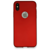BFS  iPhone X Kılıf First Silikon - Bordo
