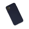 BFS  iPhone 11 Kılıf Nano içi Kadife Silikon - Lacivert