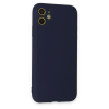 BFS  iPhone 11 Kılıf Nano içi Kadife Silikon - Lacivert