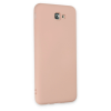 BFS  Samsung Galaxy J7 Prime Kılıf Nano içi Kadife Silikon - Pudra