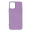BFS  iPhone 12 Mini Kılıf First Silikon - Lila