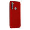 BFS  Xiaomi Redmi Note 8 Kılıf Nano içi Kadife Silikon - Kırmızı