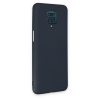 BFS  Xiaomi Redmi Note 9 Pro Kılıf Nano içi Kadife Silikon - Lacivert